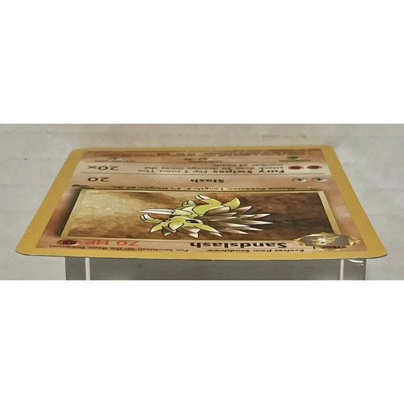 1999 Fossil Set Sandslash 41/62 Pokemon TCG WOTC NM Vintage - Picture 6 of 12